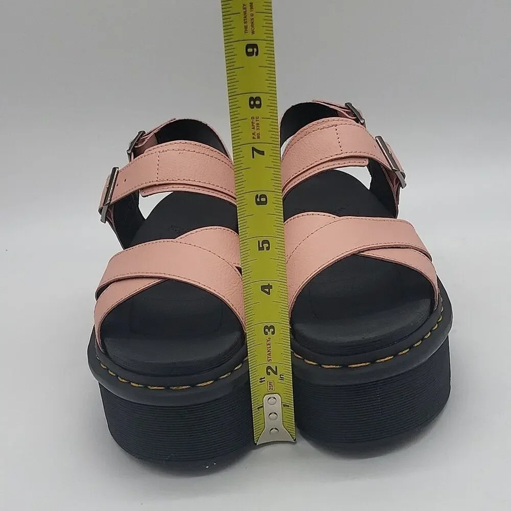 Dr Martens Soft Air Platforms Sandals Size 8 New With Box